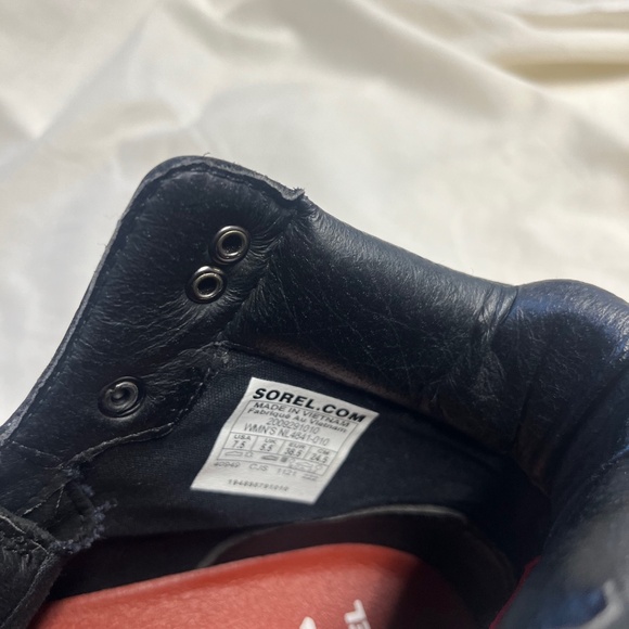 SOREL WATERPROOF LENNOX HIKING BOOT SZ 7,5 - Picture 14 of 16